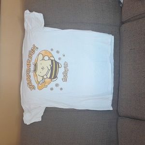 White pompompurin T-shirt